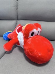 Nintendo Mario Red Yoshi 公仔｜紅色耀西扒扒公仔