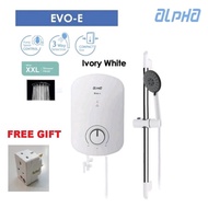 Alpha Water Heater No Pump Evo-e / Evoe (Ivory White)