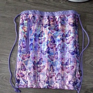 Smiggle Butterfly Drawstring Bag