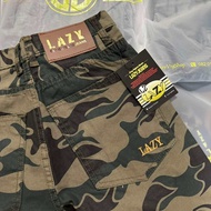 กางเกงยีนส์ Lazy ลายทหาร ปักกระเป๋าหลัง🔥🌪️🕸️