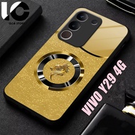 Casing hp VIVO Y29 4G Softcase VIVO Y29 4G Case Glossy Casing Shiny Glass Protector hp Phone Accesso
