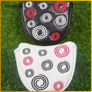 Gepnoo Mallet Putter Cover Golf Club Head Cover Half Round Golfer Gift for Women Men for Golf Access