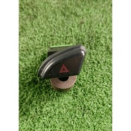 USED ORIGINAL HAZARD BUTTON SWITCH FOR PROTON WIRA