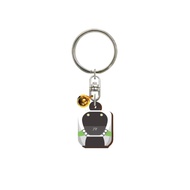 [Taiwan Railway Authorization] EMU900 Tram Mini Wooden Keychain Key Ring