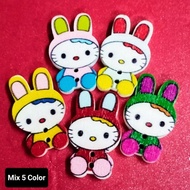 ❤FRC❤(5pcs) Wooden Button Kitty,30x18mm,2 hole