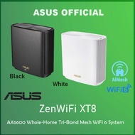 Asus ZenWiFi AX-6600 Whole-Home Tri-Band Mesh WiFi 6 System XT8-1Pack