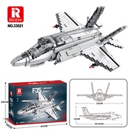 Reobrix | Military Series F-35B Lightning II Fighter Jet Building Toy