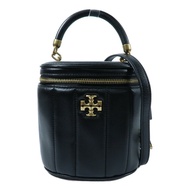 Tory Burch 羊皮皮革Kira Vanity Case金扣鏈帶手挽肩背兩用袋