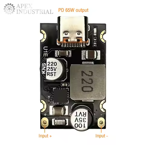 PD65W Fast Charging Module Type-C Interface PD3.1 PPS Fast Charging QC3.0 SCP Fast Charge Step-Down 