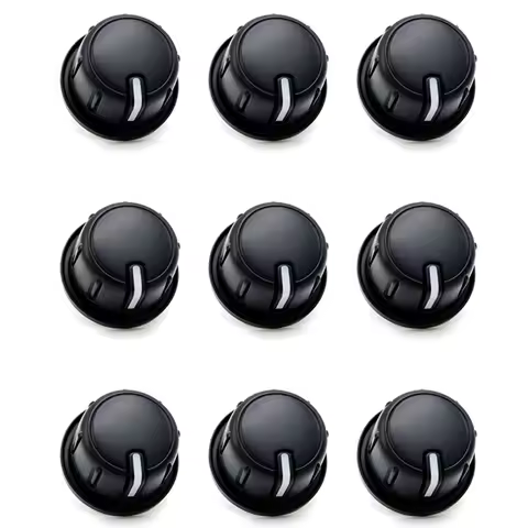 9Pcs Air Condition Switch Control Knob For Toyota Hilux Vigo Champ, Fortuner, Innova 2012 - 2015