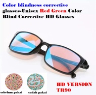 Glasses for Color blindness corrective Unisex Buta warna merah-hijau cermin mata buta warna Red Gree