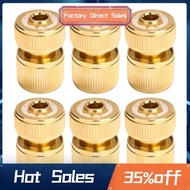 6Pcs Water Tap Hose Adaptor 1/2 Inch Pipe Connector Fitting Set Quick-Release Garden Hose Coupling Systems for Watering