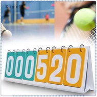 Eigell Flip Scoreboard 6 Digit Team Games Numbers Scoreboard Score Counter for