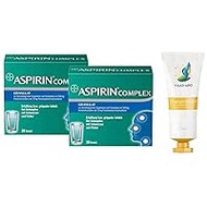 Aspirin Complex 2 x 20 Bags Economy Set Including a High-Quality Hand Cream Brand Faar-Apo