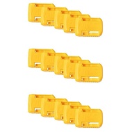 15 Packs Battery Holder Dock Mounts for DeWalt 20V 60V Battery Wall Panel Shelf Belt Clip Storage Or