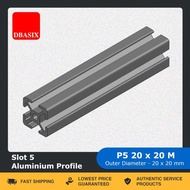 DBASIX - Aluminum Profile / 2020 Aluminum Profile Slot 5 / P5 20x20 M Slot 5 Aluminium Profile - 150