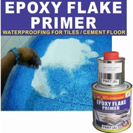 EPOXY FLAKE PRIMER WISION ( 1 LITER ) WP FLAKE PRIMER FINISHING /EPOXY TOP PAINT FOR FLAKE COLOURS FLOOR / 1L /A