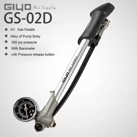 New GIYO 300psi High Pressure Bike Shock Portable Inflator Inflatable Pump For Shock Absorber/Fork A