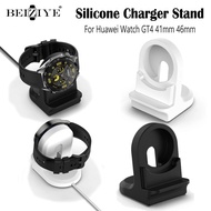 Beiziye Charger Stand For Huawei Watch GT4 GT 4 41mm 46mm Smartwatch Durable Silicone Dock Charging Stand