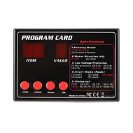 Flycolor Programing Card for RC Boats ESC Electronic Speed Controller
