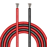 Hilitchi 10 Gauge 12Feet Silicone Wire High Temperature Resistant Super Soft Flexible Silicone Wire 