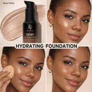 FV รองพื้นปกปิดเต็มรูปแบบ-รองพื้น Dewy Glow ที่ให้ความชุ่มชื้น คอนซีลเลอร์รูขุมขนที่มองไม่เห็น ไม่เห