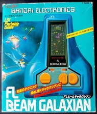 (W Plaza shop 225) 80s Bandai Beam Galaxian 烏蠅機 遊戲機 Game &amp; Watch