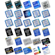 Special High quality Core i7 Vpro Gen 10 9 8 7 6 5 4 3 2 1 Desktop Laptop Processor Sticker Label De