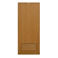 ประตูแชมป์ (70x180) P2 สีลายไม้สักทอง (มจ)
