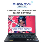 Laptop Asus TUF Gaming F16 FX608JHR-RV037W (i7-14650HX/ RTX 5050 8GB/16GB/ 1TB/ Windows 11) - Bảo hà
