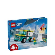 LEGO® City Emergency Ambulance and Snowboarder - 60403