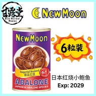 人月牌红烧鲍鱼 6粒装 NewMoon Abalone 425g 6pcs Japanese Abalone Species 人月牌日本鲍鱼