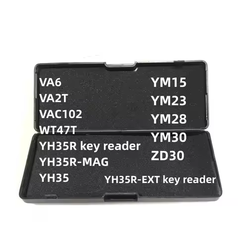 Lishi 2 in 1 VA6 VA2T VAC102 WT47T YH35R key reader YH35R-MAG YH35 YH35R-EXT key reader YM15 YM23 YM