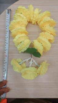 มาลัยแขก พวงมาลัยดอกไม้มาลาไหว้ครูจากอินเดีย pretty flowers garland mala พวงมาลัยดอกไม้สวยๆ พวงมาลัย