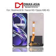 Dmax-Asia LCD Oppo A96 4G Realme 8i 9i/ Realme Narzo 50 Fullset Touchscreen Original H-FIX/