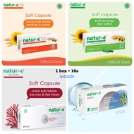 1 Box = 16softgel | Natur E 100 , 300 , Advanced , White | Vitamin E