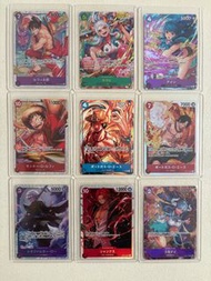 海賊王 ONE PIECE  SR/SEC卡牌 (正品A品）包含角色 路飛 奈美 女帝 卓羅
