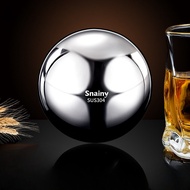 Whiskey Large Ice Ball Mold Stainless Steel Ice Cube Ice Tartar Metal Ice Handy Tool Iron Ice Partic