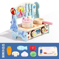 To Kitchenware Children Small 3yy Hot Sale Play House Small Kitchen Wooden Simulation 3 Years Old 6 