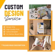 Custom Service Design Murah l Menu Design l Banner l Poster