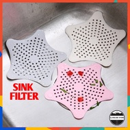 Kitchen Silicone Sink Strainer Filter Bathroom Shower Drain Cover Hair Catcher