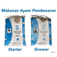 Gold Coin Dedak Ayam Daging 5kg | 201C Starter | 202P Grower
