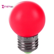 E27 LED Light Warm Red Bulb Plastic Bulb (0.5W Power, Red)