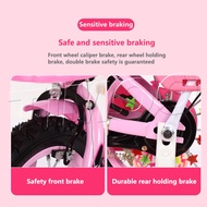 ♞,♘,♙【Warranty】Bike for Kids Girl Kids bike for 2-7 Years Bicycle for Kids with Front Basket