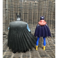 Vintage batman & batgirl action figure