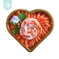 Mini Belly Party Pack Salmon Sashimi 刺身 ( 500g + Ikura )