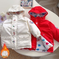 Children Down Jacket Year Winter Fleece Warm Girls Down Jacket Thickened Baby Down Jacket Jacket