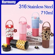 316Stainless Steel Thermos Water Bottle Leak-Proof Insulated Botol Air Comel Flask Thermos Flask 保温杯