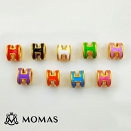 999 Mini H MINI H 999 GOLD Momas Jewellery Emas 999 Bead Charm Pdr Loket Emas Bajet Hadiah