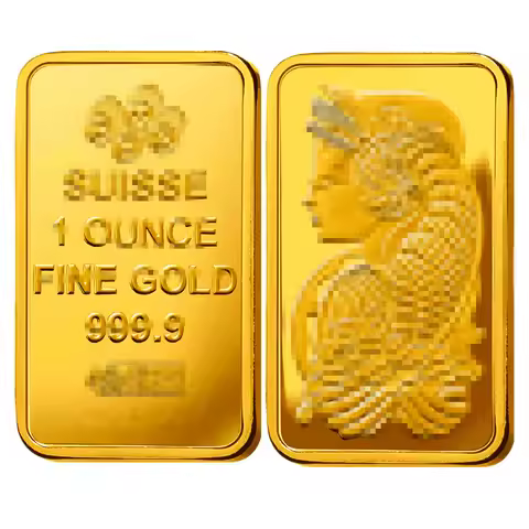 1:1 Original Copy Swiss Gold Bar 24k Gold Plated Gold Bullion Crafts Creative Gifts